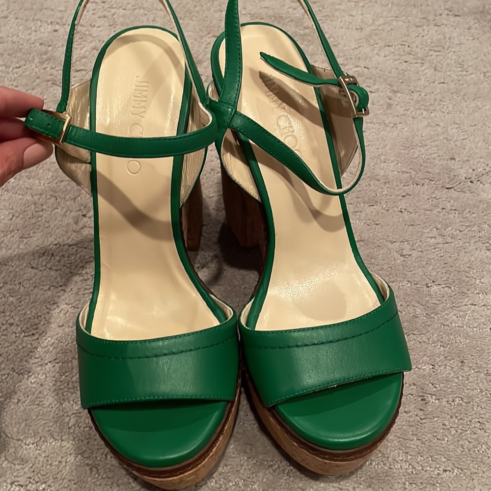 Jimmy Choo Naylor Wedges - Picture 3 of 12